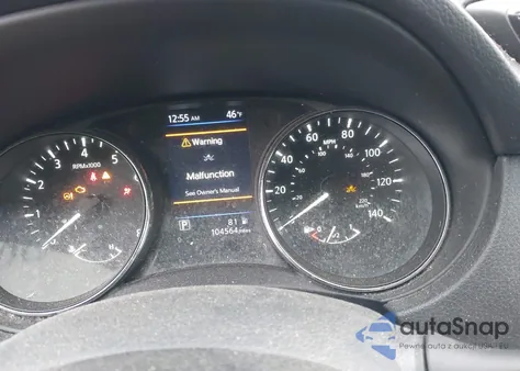 2020 Nissan Rogue S Intelligent Awd из США, поврежденный, VIN 5N1AT2MV7LC735523